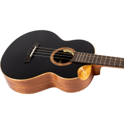 Nora Baritone Electro Ukulele : Solid Top, Steel String