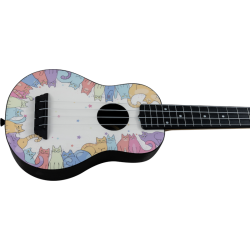 Flight TUS40 Kitty Sopran Travel Ukulele