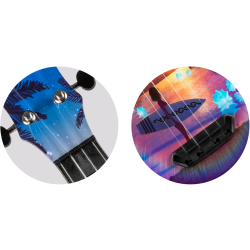 Ultra Flight Travel Soprano Ukulele - Vibe