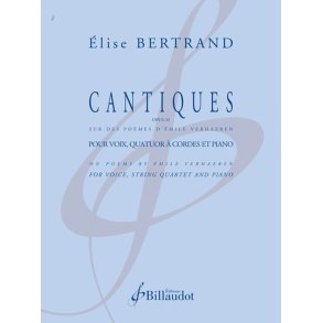 Cantiques - Opus 33