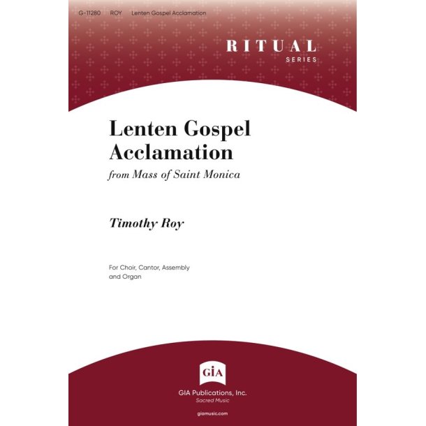 Lenten Gospel Acclamation