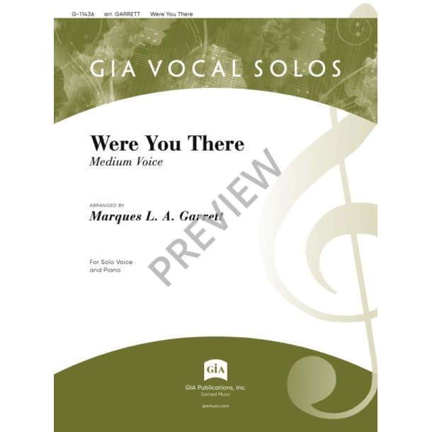 Were You There - Medium Voice
