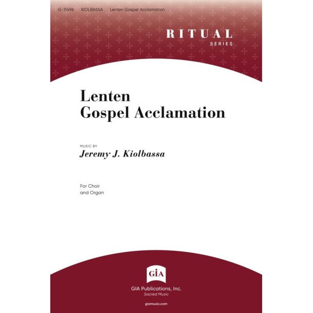 Lenten Gospel Acclamation