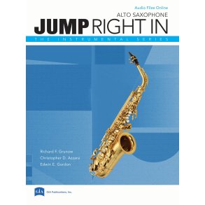 Jump Right In (Third Edition) - Alto Saxophone