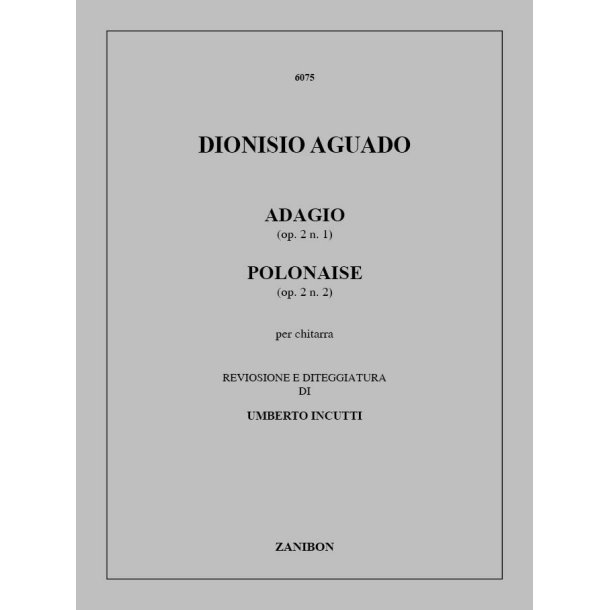 Adagio Op.2 n.1 , Polonaise Op.2 n.2