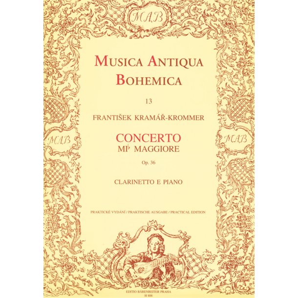 Concerto - Kram&aacute;r-Krommer, Franti&#154;ek Vincenc