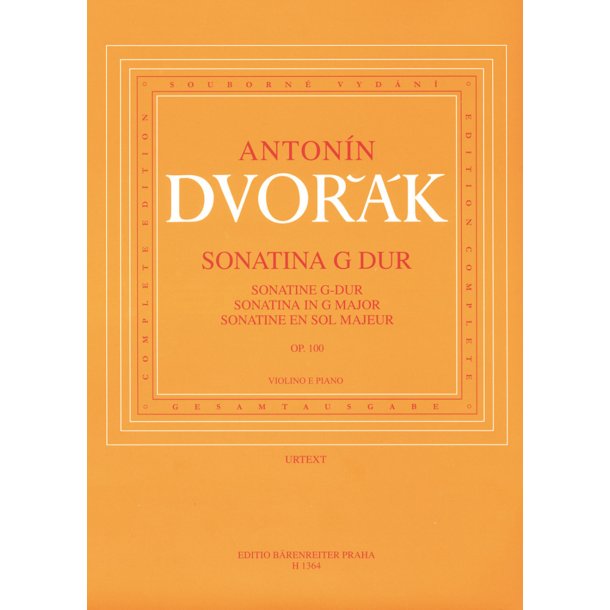 Sonatina - Dvor&aacute;k, Anton&iacute;n