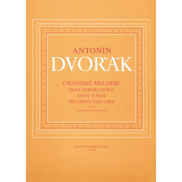 Gypsy Songs - Dvor&aacute;k, Anton&iacute;n