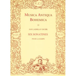 Six sonatines pour la harpe - Dusík, Jan Ladislav