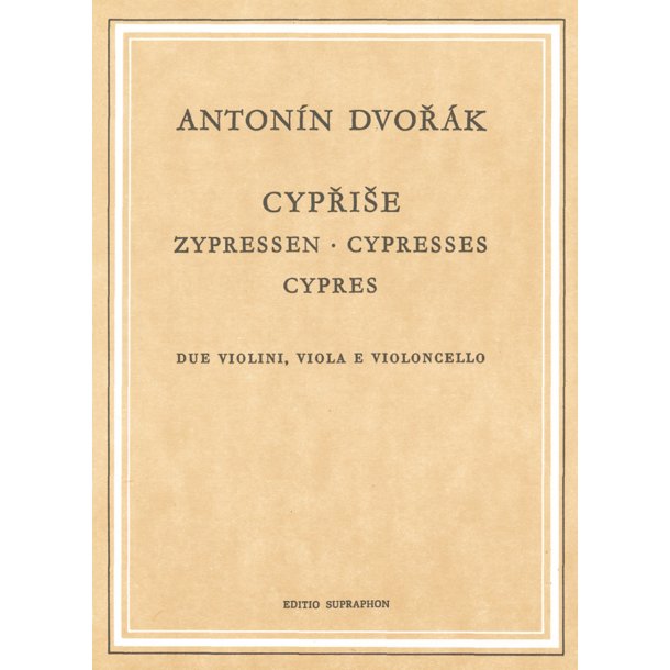 Cypresses - Dvor&aacute;k, Anton&iacute;n
