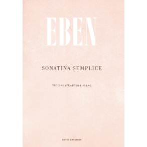 Sonatina semplice - Eben, Petr