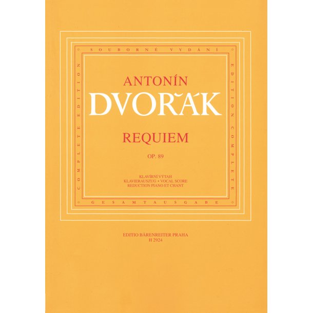 Requiem - Dvor&aacute;k, Anton&iacute;n