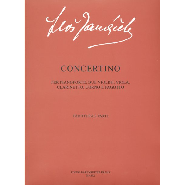 Concertino - Jan&aacute;cek, Leos
