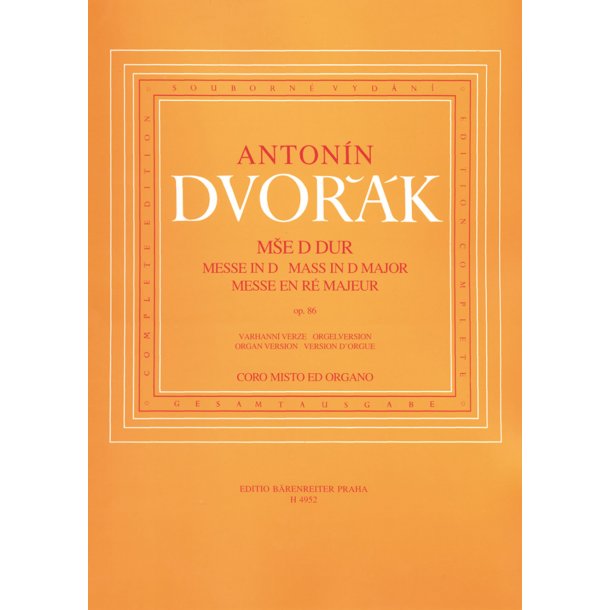 Messe - Dvor&aacute;k, Anton&iacute;n