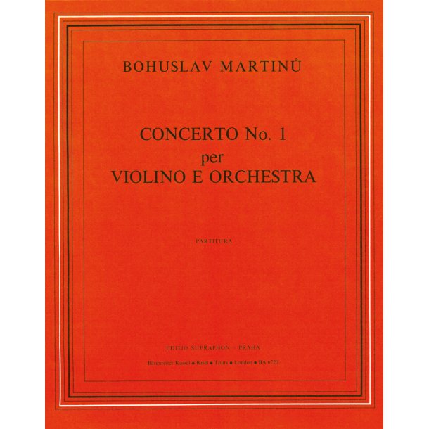 Concerto - Martinu, Bohuslav