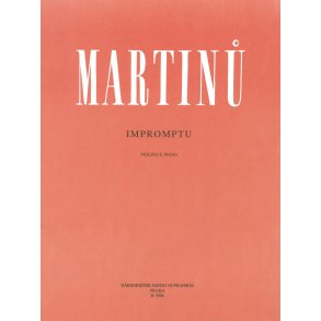 Impromptu - Martinu, Bohuslav