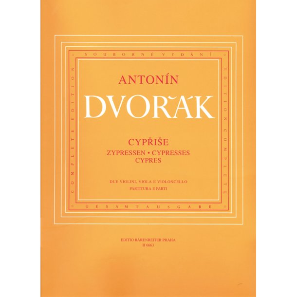 Zypressen - Dvor&aacute;k, Anton&iacute;n