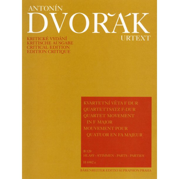 Quartettsatz - Dvor&aacute;k, Anton&iacute;n