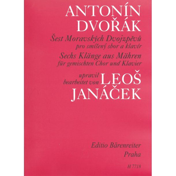 Six Moravian Duets - Dvor&aacute;k, Anton&iacute;n
