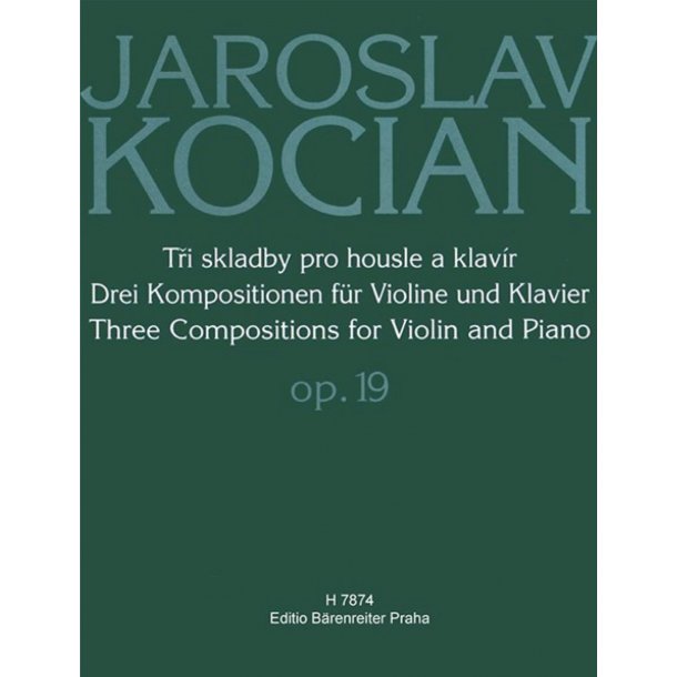 Drei Kompositionen - Koci&aacute;n, Jaroslav