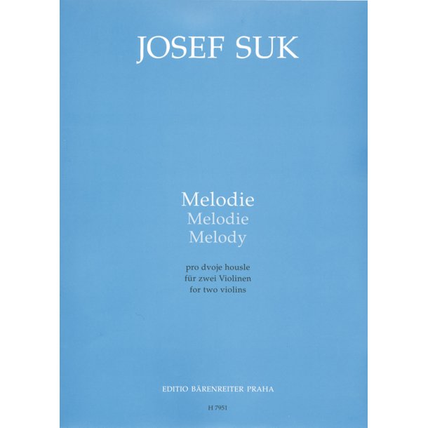 Melody - Suk, Josef