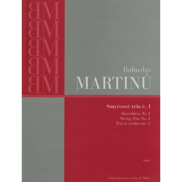 String Trio - Martinu, Bohuslav