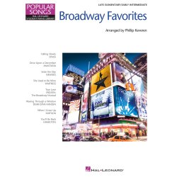Broadway Favorites - Popular Songs Series - klaver