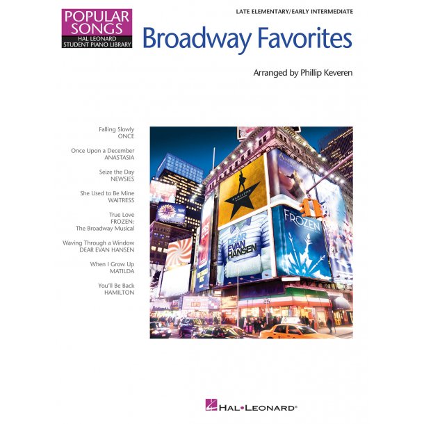 Broadway Favorites - Popular Songs Series - klaver