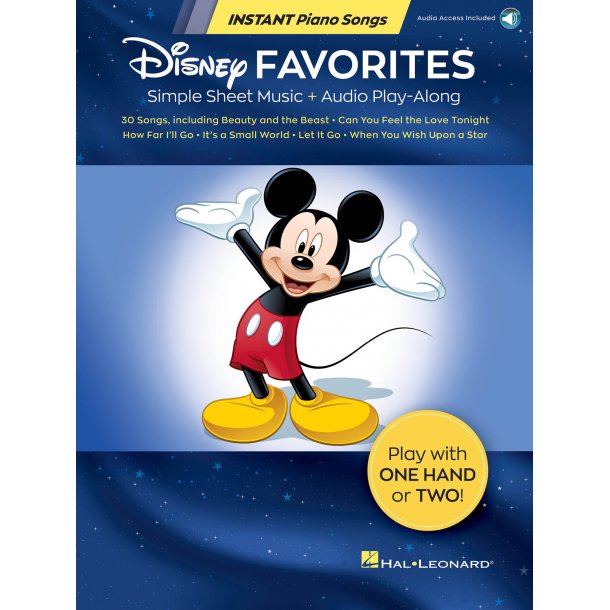 Disney Favorites - Instant Piano Songs