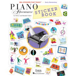 Piano Adventures Sticker Book