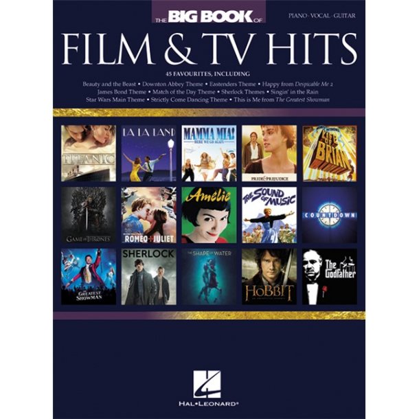The Big Book Of Film &amp; TV Hits45 Favourites