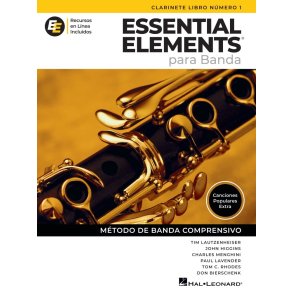 Essential Elements para Banda-Clar en Sib Lib1: en Espa&ntilde;ol - Recursos en Linea Incluidos