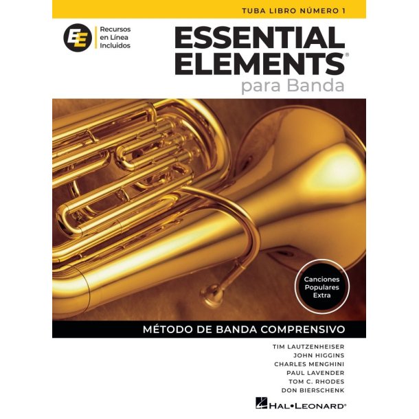 Essential Elements para Banda-Tuba Lib1: en Espa&ntilde;ol - Recursos en Linea Incluidos
