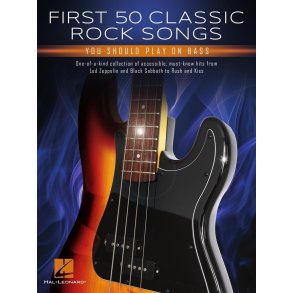 First 50 Classic Rocksongs You Should Play on Bass