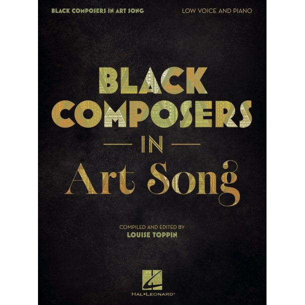 Black Composers in Art Song