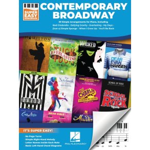 Contemporary Broadway - Super Easy Songbook