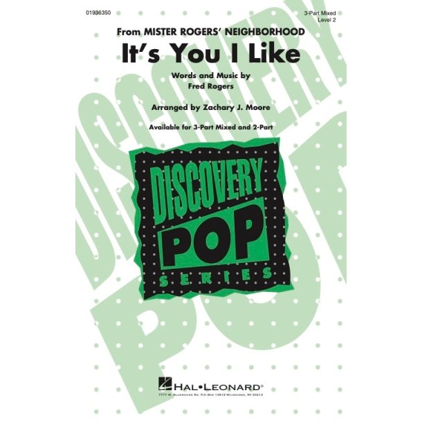 It's You I Like (from Mister Rogers' Neighborhood): Discovery Level 2