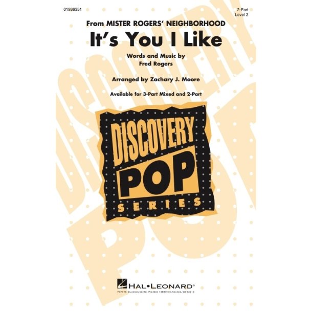 It's You I Like (from Mister Rogers' Neighborhood): Discovery Level 2