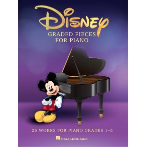 Disney: Graded Pieces for Piano - Grades 1-5