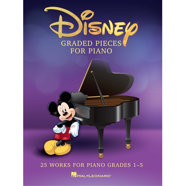 Disney: Graded Pieces for Piano - Grades 1-5
