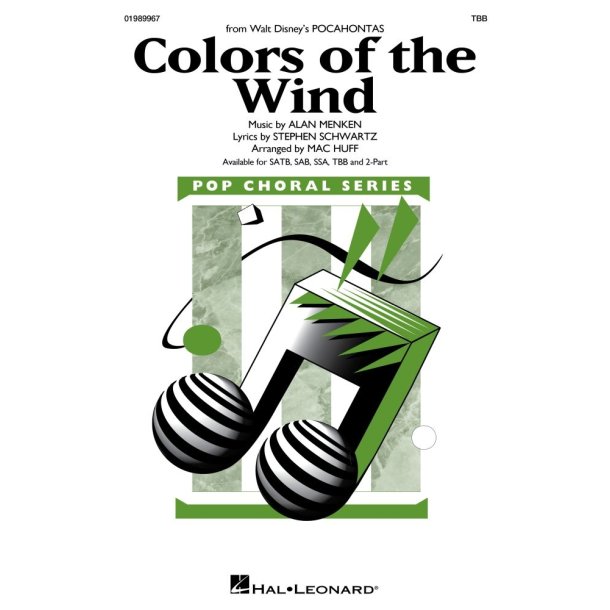 Colors of the Wind: (from Pocahontas)