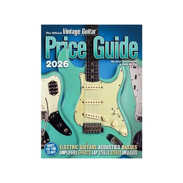 Official Vintage Guitar&reg; Magazine Price Guide 2026