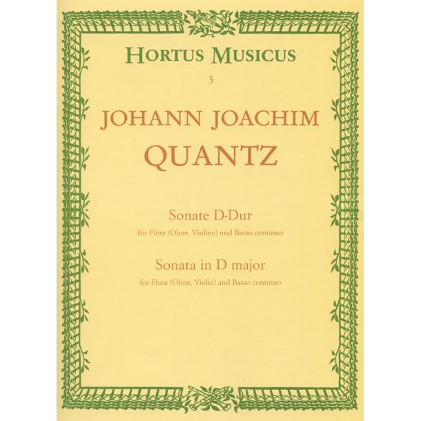 Sonata - Quantz, Johann Joachim