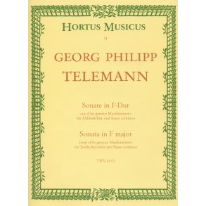 Sonata - Telemann, Georg Philipp