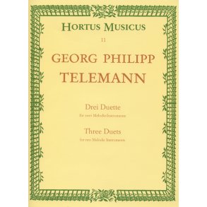 Three Duets - Telemann, Georg Philipp