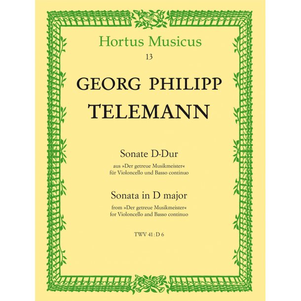 Sonata - Telemann, Georg Philipp