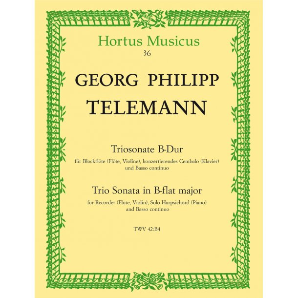 Triosonate - Telemann, Georg Philipp