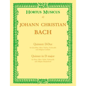 Quintett - Bach, Johann Christian