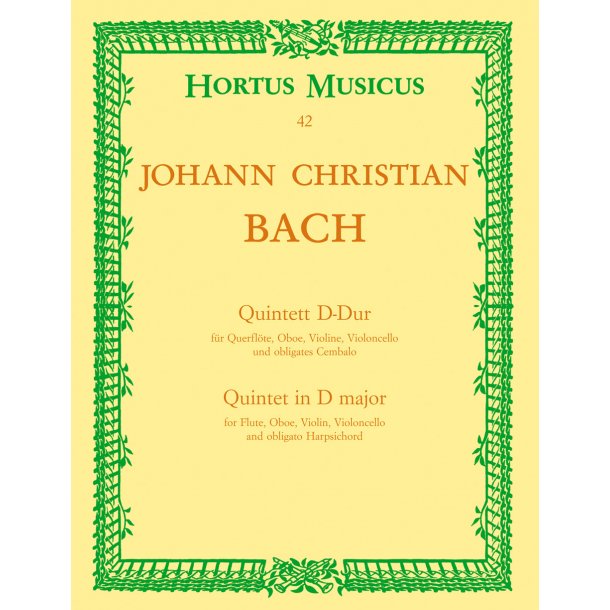 Quintett - Bach, Johann Christian