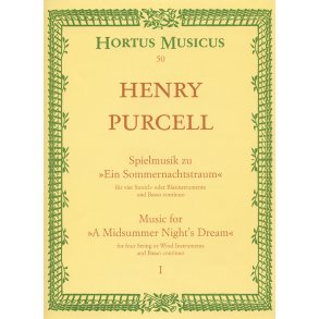 Spielmusik zum Sommernachtstraum - Purcell, Henry